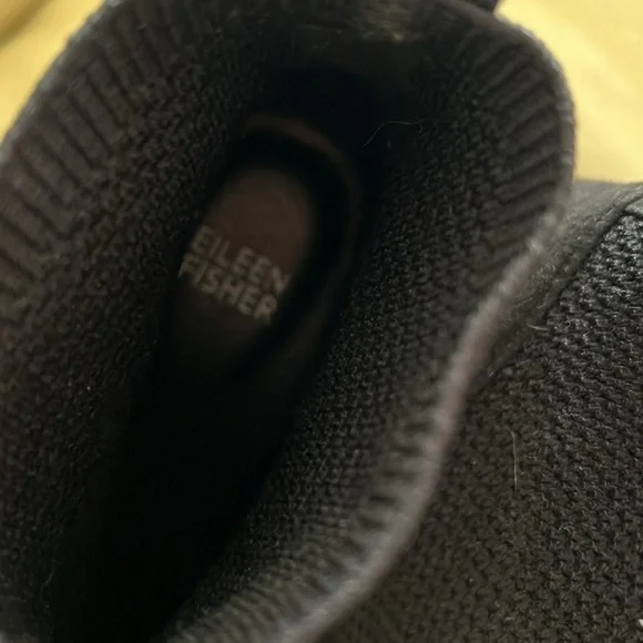 NWOT Eileen Fisher London Recycled Stretch Knit Bootie